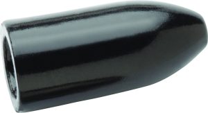 VMC TW12BK Tungsten Worm Weight 1/2oz Blk 2pk