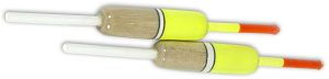Eagle Claw Balsa Pencil Style Slip Floats 3/8" x 2" Qty 2 FWPS-385