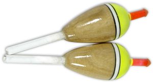 Eagle Claw Balsa Pencil Style Slip Floats 7/8" x 4" Qty 2 FWPS-385