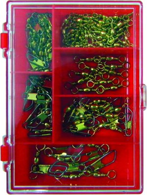 Eagle Claw SWVLASST1 Swivel Assortment 106pk